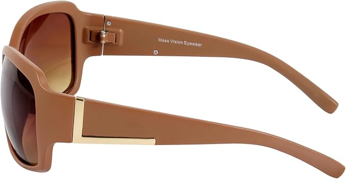 Bifocal Sunglasses 'The Fashionista' Women's Designer Outdoor Reading Glasses with UV400 Protection (2 Pack)