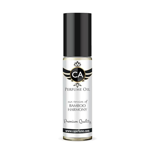 CA Perfume Impression of Bamboo Harmony Unisex Fragrance Oil Citrus Aromatic Scent Long Lasting Perfumes for Women & Men Travel Size TSA Ready Mini Parfum Body Oil Roll-on 0.33 Fl Oz 10ml