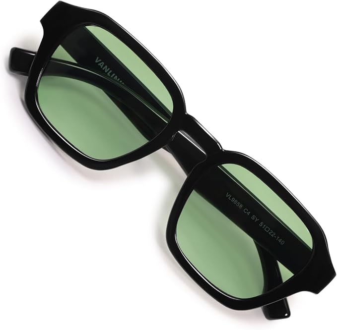 VANLINKER Retro Vintage Polarized Trendy Small Square Sunglasses for Women Men 2025 Fashion Shades VL9858
