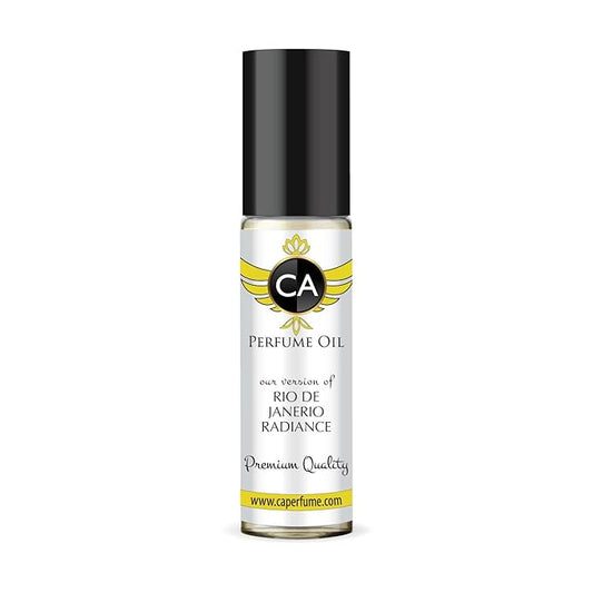 CA Perfume Impression of Janeiro Radiance for Women Fragrance Oil Floral Scent Long Lasting Perfumes for Women Travel Size TSA Ready Mini Parfum Body Oil Roll-on 0.33 Fl Oz 10ml