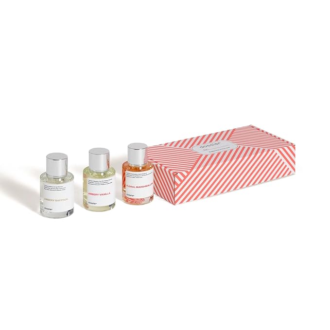 Dossier - Eau de Parfum - All-time Best Sellers 50 ML Trio Set - Ambery Saffron - Ambery Vanilla - Floral Marshmallow - 3x Fragrance 1.7 Fl oz