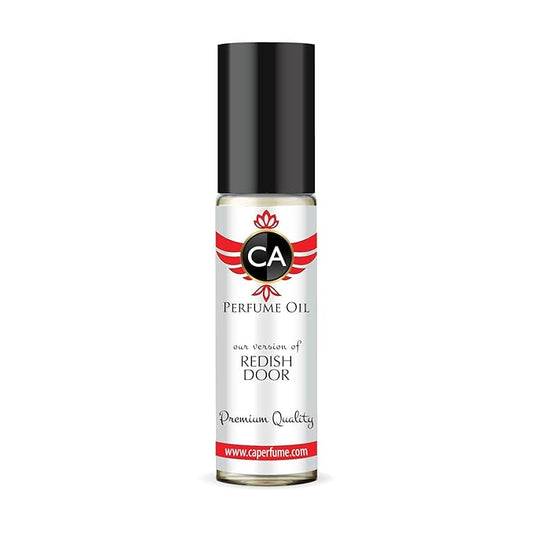 CA Perfume Impression of Redish Door for Women Fragrance Oil Amber Floral Scent Long Lasting Perfumes for Women Travel Size TSA Ready Mini Parfum Body Oil Roll-on 0.33 Fl Oz 10ml