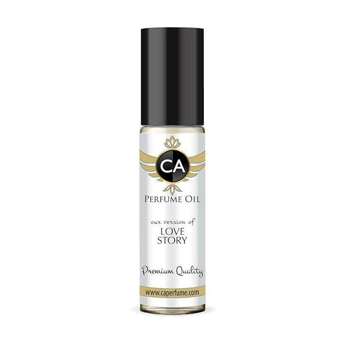 CA Perfume Impression of Love Story for Women Fragrance Oil Floral Scent Long Lasting Perfumes for Women Travel Size TSA Ready Mini Parfum Body Oil Roll-on 0.33 Fl Oz 10ml