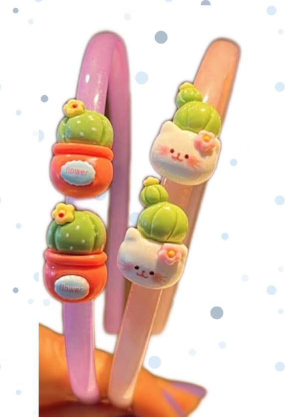 5Pcs Girls Headbands, Sunflower Hairband for Kids, Cute Cartoon Head Band, Hair Bands, Colorful Hair accessories, Party Gifts