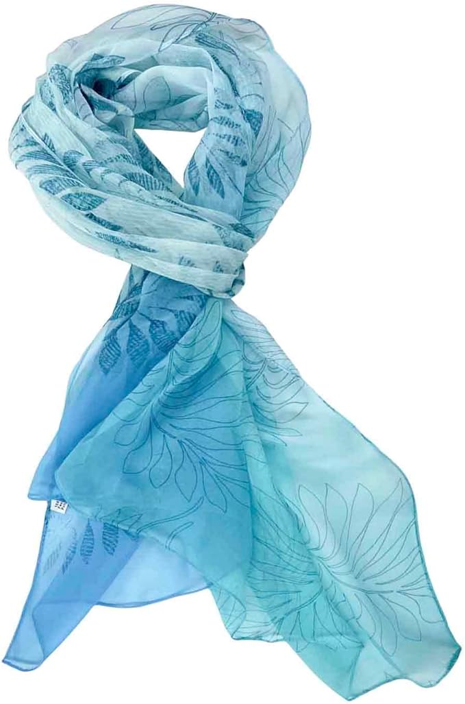 Xyueanlo Scarfs for Women Lightweight Scarves Fashion Print Floral Pattern Scarf Shawls
