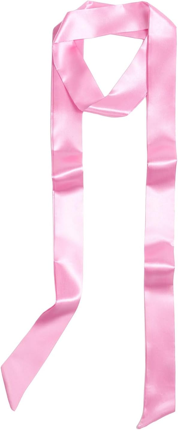Solid Color Neck Scarf Purse Narrow Scarf Handbags Skinny Twill Hair Scarves Women Fashion Accessories Bag Charms