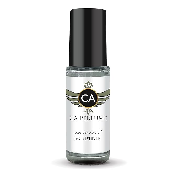 CA Perfume Impression of Bois D'hiver Unisex Perfume Oil Woody Floral Musk Scent Long Lasting Fragrance for Women and Men Travel Size Mini Perfume Sample TSA Ready Body Oil Roll-on 0.14 Fl Oz 4ml
