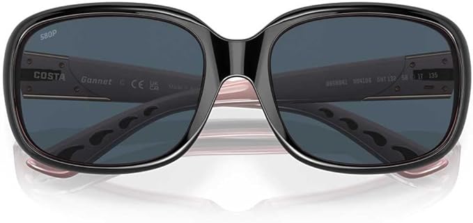 Costa Del Mar Womens Gannet Rectangular Sunglasses