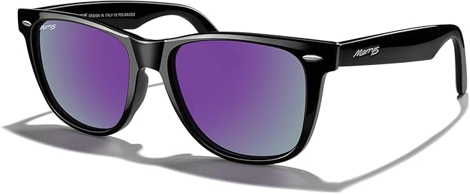 MERRY'S Classic Square Shape Polarized Sunglasses for Womens Mens Retro Designer UV400 Sun Glasses S6140