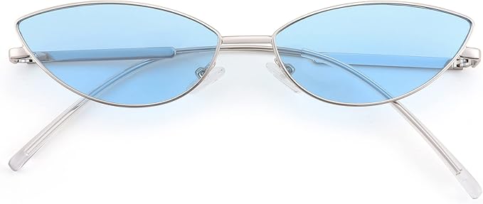 FEISEDY Fashion Designer Sunglasses Retro Small Petals Shape Arc Temple Design B2298