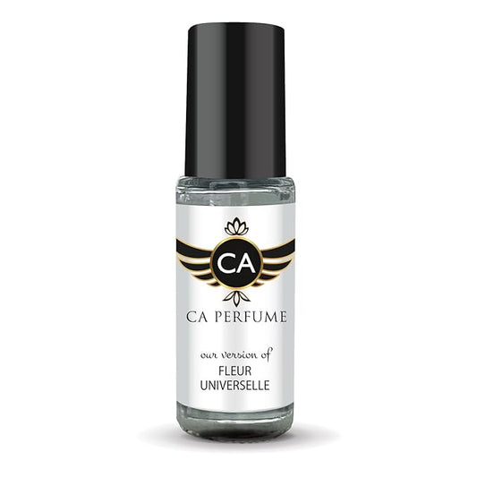 CA Perfume Impression of Fleur Universelle Unisex Perfume Oil Amber Spicy Scent Long Lasting Fragrance for Women and Men Travel Size Mini Perfume Sample TSA Ready Body Oil Roll-on 0.14 Fl Oz 4ml