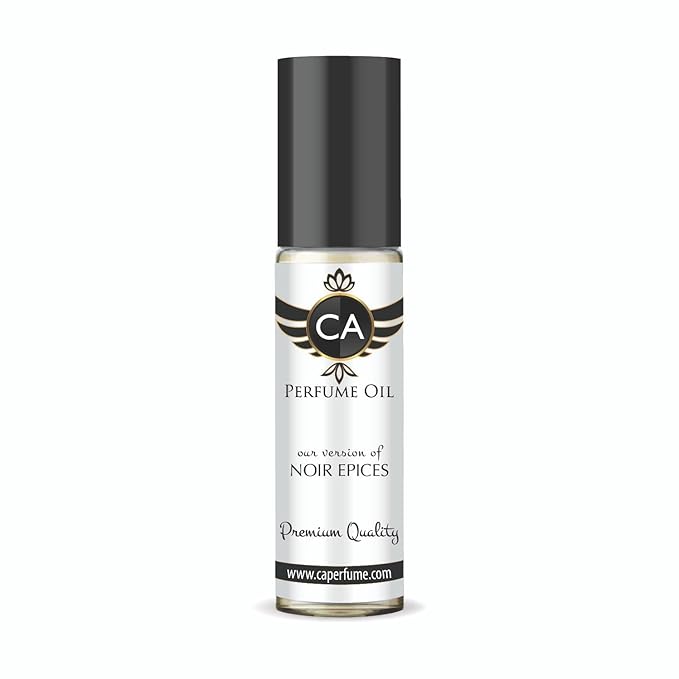 CA Perfume Impression of Noir Epices Unisex Fragrance Oil Amber Spicy Scent Long Lasting Perfumes for Women & Men Travel Size TSA Ready Mini Parfum Body Oil Roll-on 0.33 Fl Oz 10ml