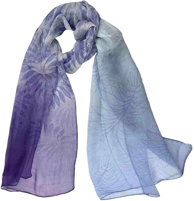 Xyueanlo Scarfs for Women Lightweight Scarves Fashion Print Floral Pattern Scarf Shawls