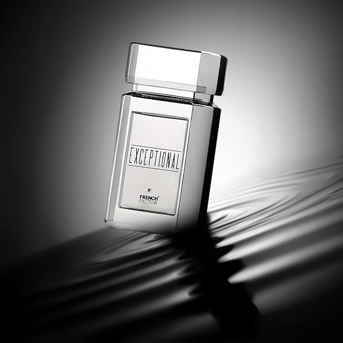French Factor Exceptional Eau de Parfum for Men | 90ml Long-Lasting Woody Floral Chypre Fragrance with Patchouli, Cedarwood, Oak Moss, Bergamot, Amber, Leather & Musk