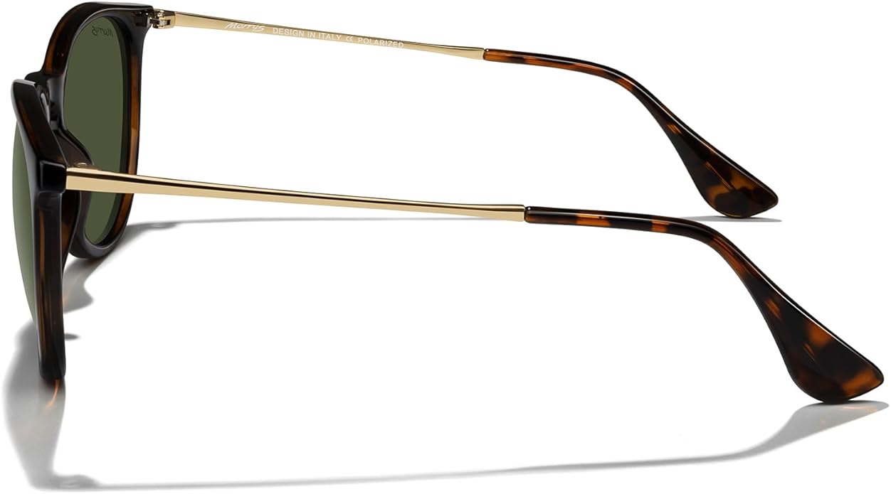 MERRY'S Vintage Polarized Sunglasses for Women Men Retro Round Mirrored Lens Sun glasses UV400