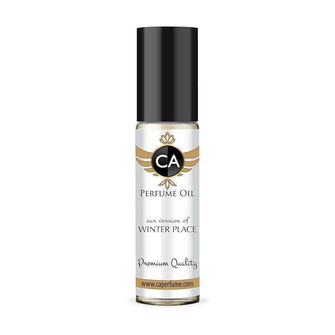 CA Perfume Impression of Winter Place Unisex Fragrance Oil Aromatic Green Scent Long Lasting Perfumes for Women & Men Travel Size TSA Ready Mini Parfum Body Oil Roll-on 0.33 Fl Oz 10ml