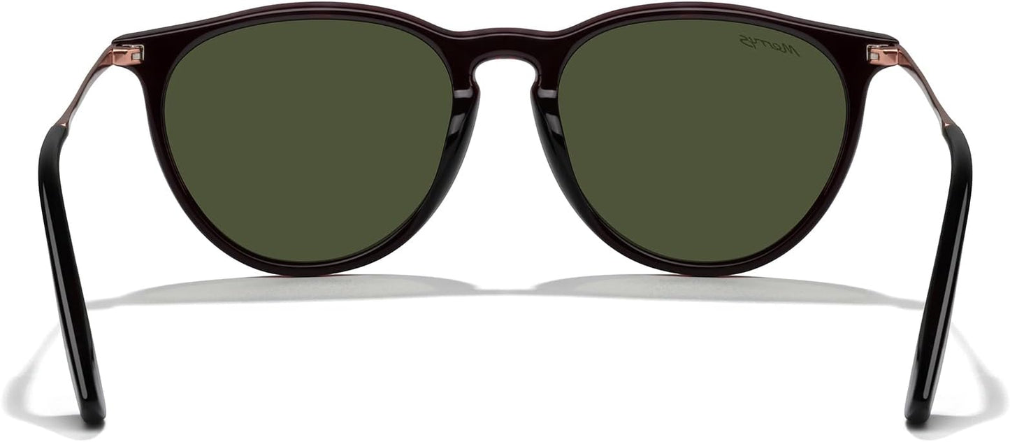 MERRY'S Vintage Polarized Sunglasses for Women Men Retro Round Mirrored Lens Sun glasses UV400