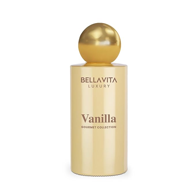 BELLAVITA Gourmet Collection Vanilla EDP | Musk, Fruity Long Lasting Fragrance Perfume for Men and Women 100ml