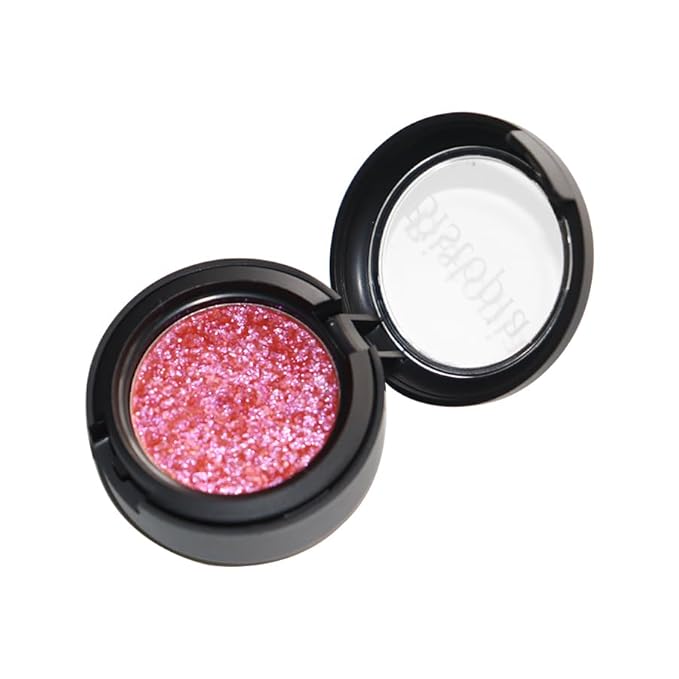 Bistopia Glitter Eyeshadow Collection, 14 Shades, Shimmer Pressed Powder, Metallic and Iridescent Colors (Oriel)