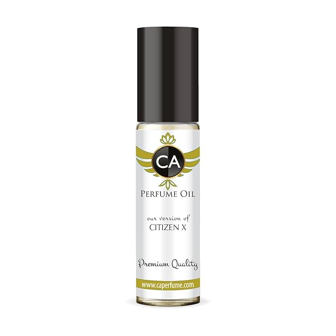 CA Perfume Impression of Member X Unisex Fragrance Oil Aromatic Scent Long Lasting Perfumes for Women & Men Travel Size TSA Ready Mini Parfum Body Oil Roll-on 0.33 Fl Oz 10ml