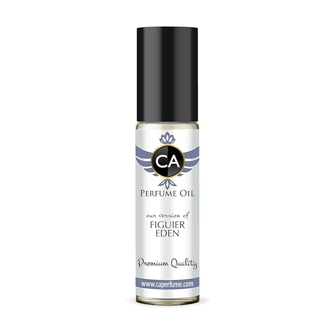 CA Perfume Impression of Figuier Eden Unisex Fragrance Oil Aromatic Fruity Scent Long Lasting Perfumes for Women & Men Travel Size TSA Ready Mini Parfum Body Oil Roll-on 0.33 Fl Oz 10ml