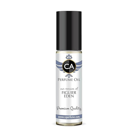 CA Perfume Impression of Figuier Eden Unisex Fragrance Oil Aromatic Fruity Scent Long Lasting Perfumes for Women & Men Travel Size TSA Ready Mini Parfum Body Oil Roll-on 0.33 Fl Oz 10ml