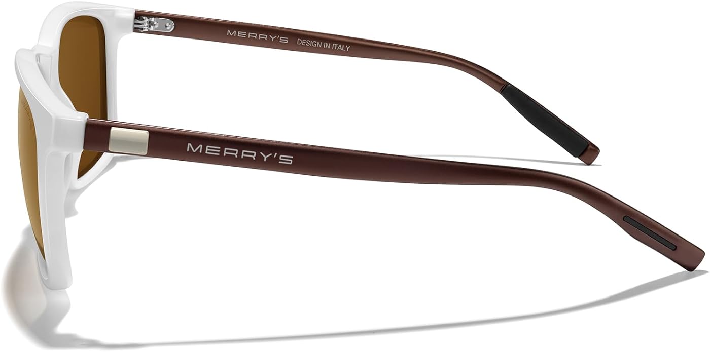 MERRY'S Unisex Polarized Aluminum Sunglasses Vintage Sun Glasses For Men/Women S8286