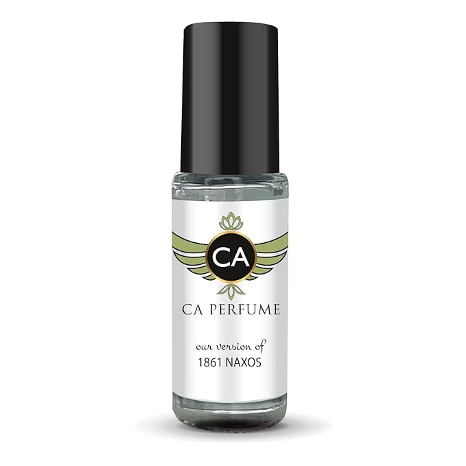 CA Perfume Impression of 1861 Naxos Unisex Perfume Oil Aromatic Spicy Scent Long Lasting Fragrance for Women and Men Travel Size Mini Perfume Sample TSA Ready Body Oil Roll-on 0.14 Fl Oz 4ml