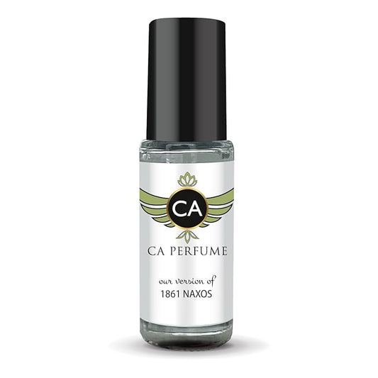 CA Perfume Impression of 1861 Naxos Unisex Perfume Oil Aromatic Spicy Scent Long Lasting Fragrance for Women and Men Travel Size Mini Perfume Sample TSA Ready Body Oil Roll-on 0.14 Fl Oz 4ml