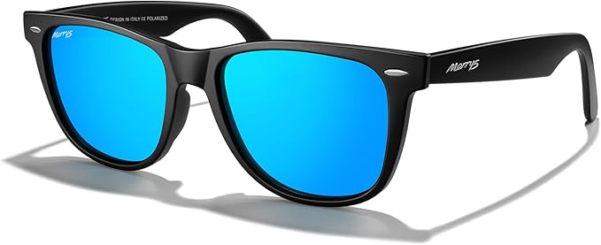 MERRY'S Classic Square Shape Polarized Sunglasses for Womens Mens Retro Designer UV400 Sun Glasses S6140