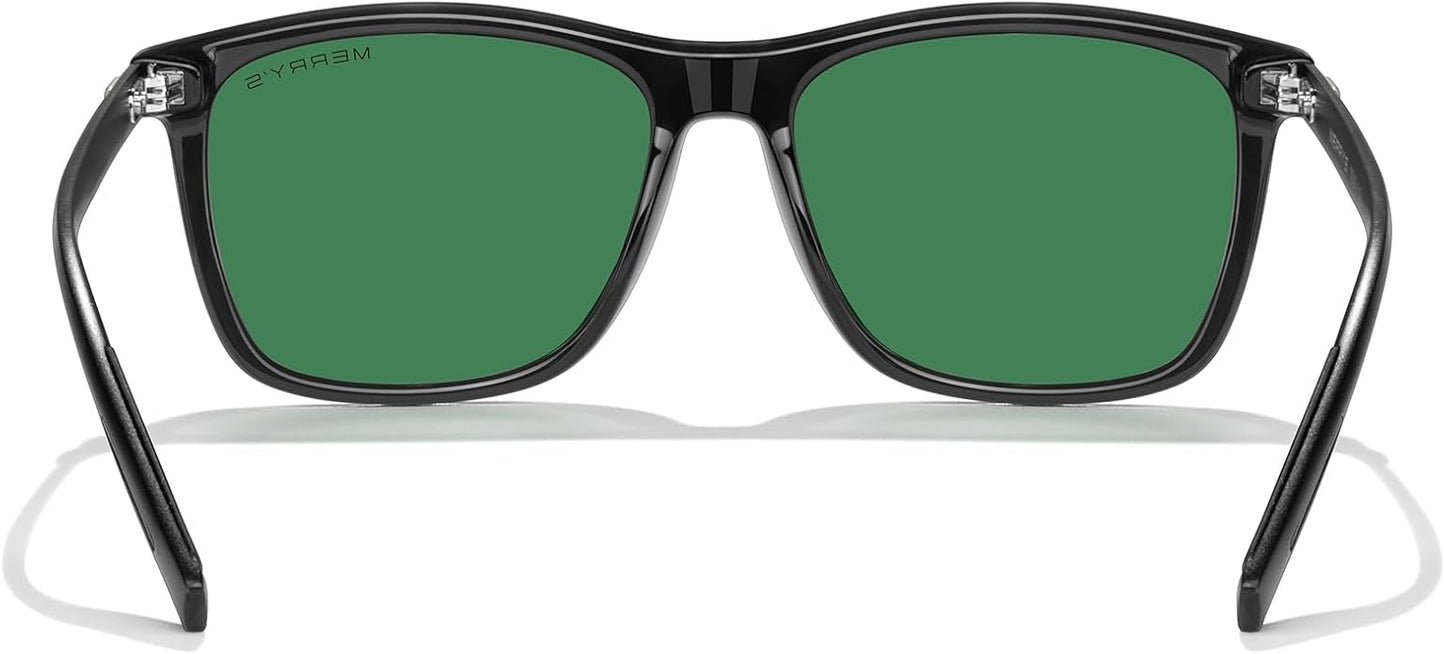 MERRY'S Unisex Polarized Aluminum Sunglasses Vintage Sun Glasses For Men/Women S8286
