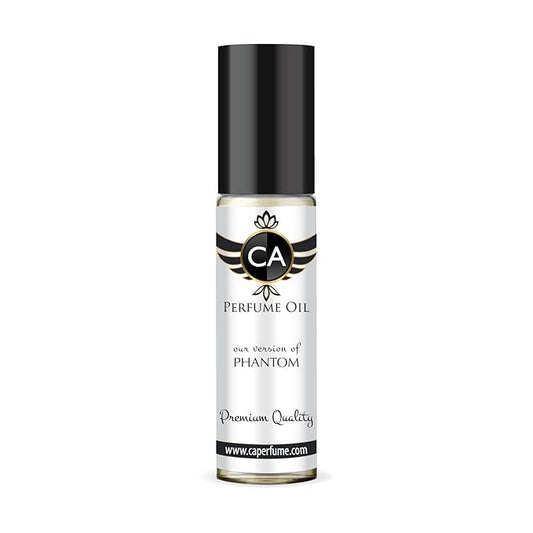 CA Perfume Impression of Phantom for Men Perfume Oil Woody Aromatic Scent Long Lasting Cologne for Men Travel Size TSA Ready Mini Parfum Body Oil Roll-on 0.33 Fl Oz 10ml
