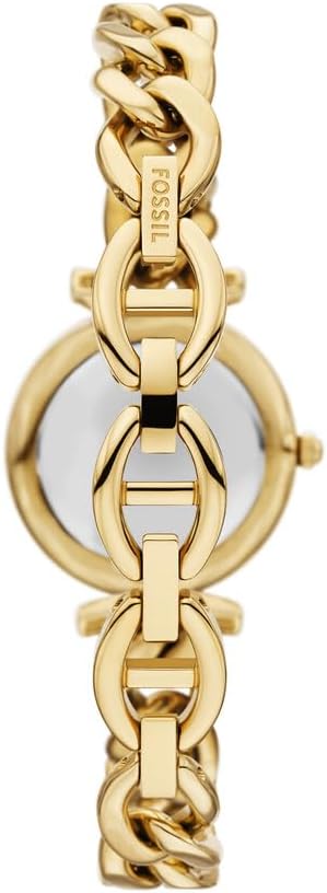 Fossil Women's Carlie Quartz Stainless Steel Three-Hand Watch