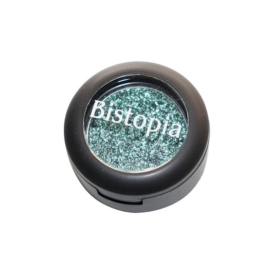 Bistopia Glitter Eyeshadow Collection, 14 Shades, Shimmer Pressed Powder, Metallic and Iridescent Colors (Time Lapse)