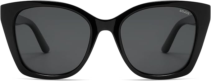 SOJOS Vintage Oversized Cateye Sunglasses Womens UV400 Large Designer Shades Lentes De Sol Para Mujer SJ2634