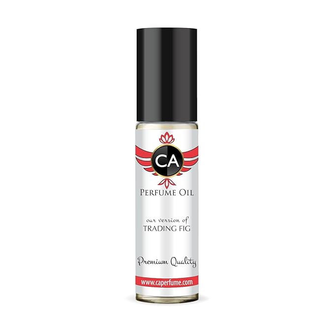 CA Perfume Originals Trading Fig Unisex Fragrance Oil Floral Fruity Scent Long Lasting Perfumes for Women & Men Travel Size TSA Ready Mini Parfum Body Oil Roll-on 0.33 Fl Oz 10ml