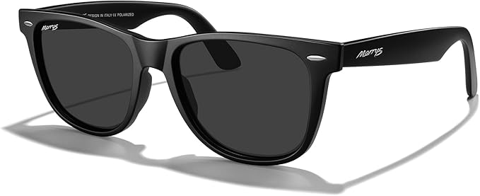 MERRY'S Classic Square Shape Polarized Sunglasses for Womens Mens Retro Designer UV400 Sun Glasses S6140