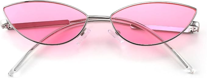 FEISEDY Fashion Designer Sunglasses Retro Small Petals Shape Arc Temple Design B2298