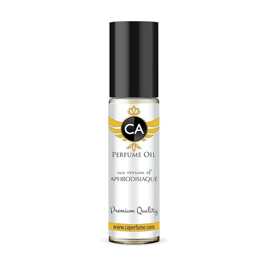 CA Perfume Impression of Aphrodisiaque for Women Eau De Parfum Floral Fruity Scent Long Lasting Perfumes for Women Travel Size TSA Ready for Day and Night Wear 0.33 Fl Oz 10ml