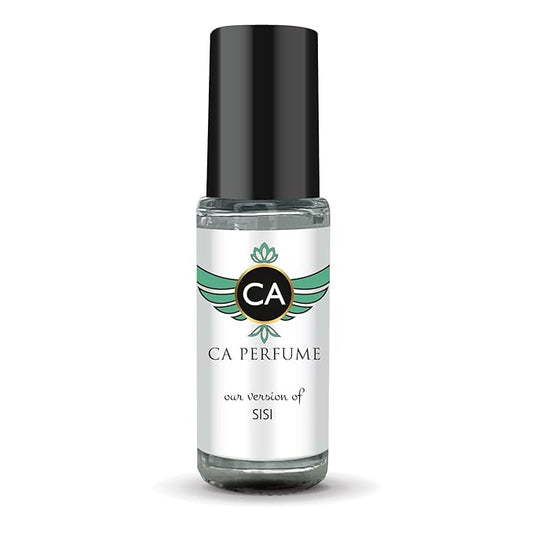 CA Perfume Impression of Sisi for Women Perfume Oil Chypre Fruity Scent Long Lasting Perfumes for Women Travel Size Mini Perfume Sample TSA Ready Body Oil Roll-on 0.14 Fl Oz 4ml