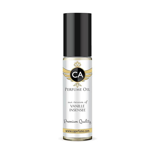 CA Perfume Impression of Vanille Insensee Unisex Fragrance Oil Woody Scent Long Lasting Perfumes for Women & Men Travel Size TSA Ready Mini Parfum Body Oil Roll-on 0.33 Fl Oz 10ml