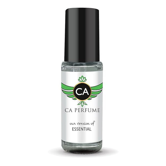CA Perfume Impression of Essential for Men Perfume Oil Aromatic Fougere Scent Long Lasting Cologne for Men Travel Size Mini Perfume Sample TSA Ready Body Oil Roll-on 0.14 Fl Oz 4ml