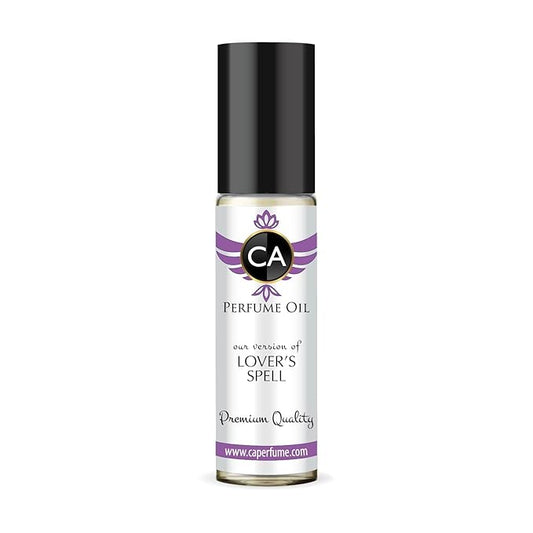 CA Perfume Impression of Lover’s Spell for Women Fragrance Oil Floral Fruity Scent Long Lasting Perfumes for Women Travel Size TSA Ready Mini Parfum Body Oil Roll-on 0.33 Fl Oz 10ml
