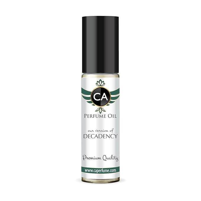 CA Perfume Impression of Decadency for Women Fragrance Oil Amber Floral Scent Long Lasting Perfumes for Women Travel Size TSA Ready Mini Parfum Body Oil Roll-on 0.33 Fl Oz 10ml