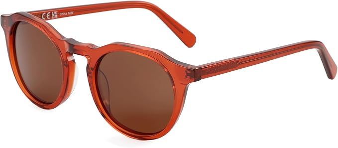 ZENOTTIC Vintage Round Polarized Sunglasses for Men Women UV400 Protection