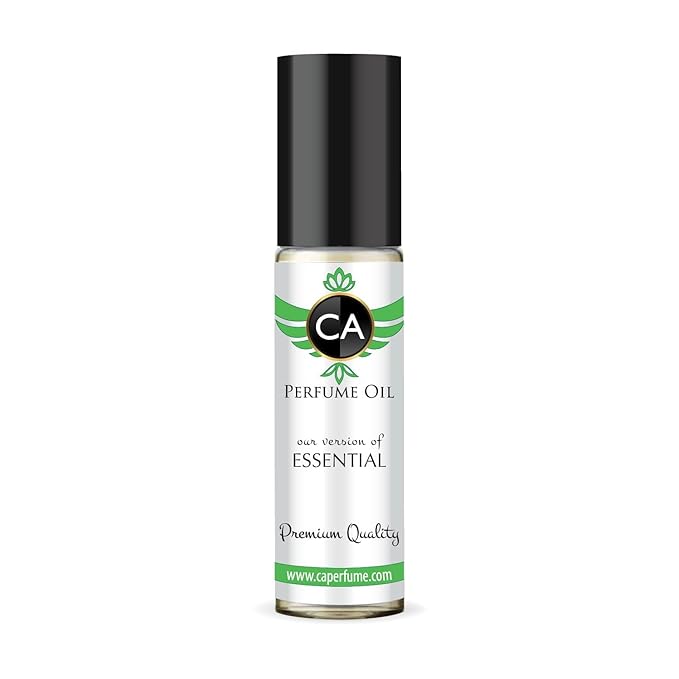 CA Perfume Impression of Essential for Men Fragrance Oil Aromatic Fougere Scent Long Lasting Cologne for Men Travel Size TSA Ready Mini Parfum Body Oil Roll-on 0.33 Fl Oz 10ml