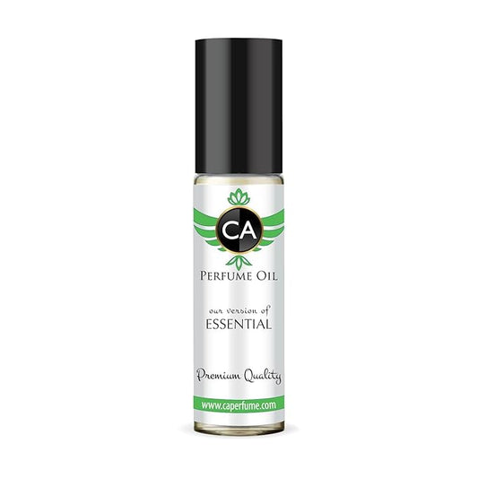 CA Perfume Impression of Essential for Men Fragrance Oil Aromatic Fougere Scent Long Lasting Cologne for Men Travel Size TSA Ready Mini Parfum Body Oil Roll-on 0.33 Fl Oz 10ml