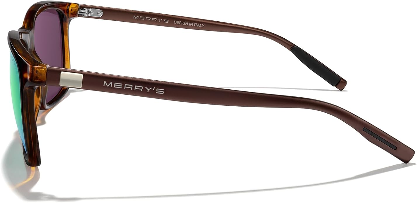 MERRY'S Unisex Polarized Aluminum Sunglasses Vintage Sun Glasses For Men/Women S8286