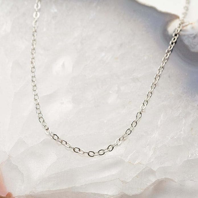 LISA LEONARD DESIGNS Sterling Silver/Gold Filled Ball Chain and Link Chains, Chains for Personalized Pendants Jewelry Gift for Women Men Elegant Accessory