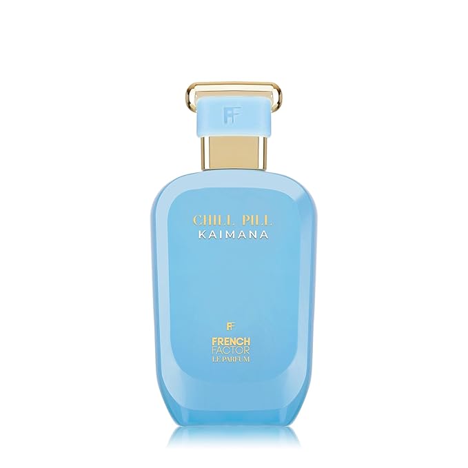 French Factor Chillpill Kaimana Women’s Perfume | Premium Long-Lasting Eau de Parfum | Floral Fruity Amber Fougere with Lavender, Mandarin, Jasmine & Vanilla | 100ml